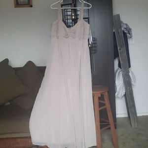 Full length size 18 David Bridal Formal Dress